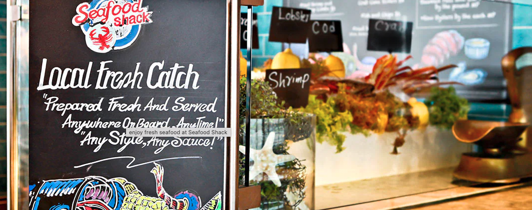 Carnival Valor - Seafood Shack